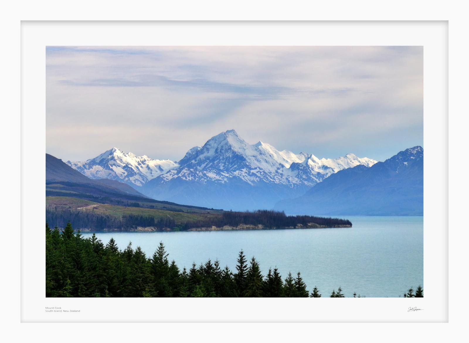 Mount Cook | New Zealand Scenic Series | Lake Pukaki, South Island