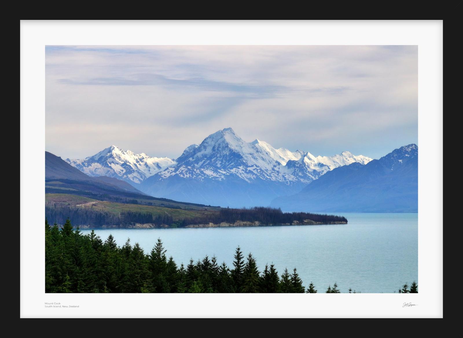 Mount Cook | New Zealand Scenic Series | Lake Pukaki, South Island