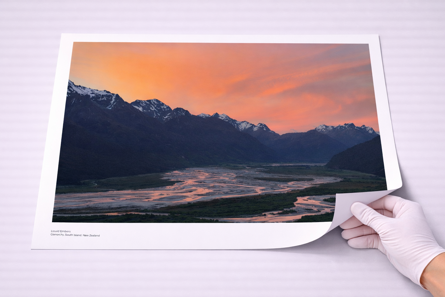 Liquid Embers | New Zealand Scenic Series | Glenorchy, South Island