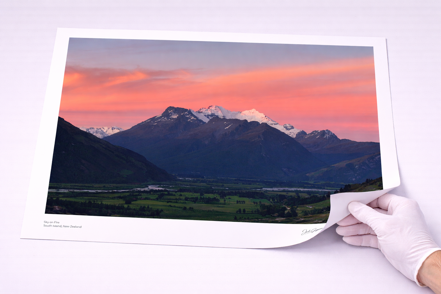 Sky on Fire | New Zealand Scenic Series | Glenorchy, South Island