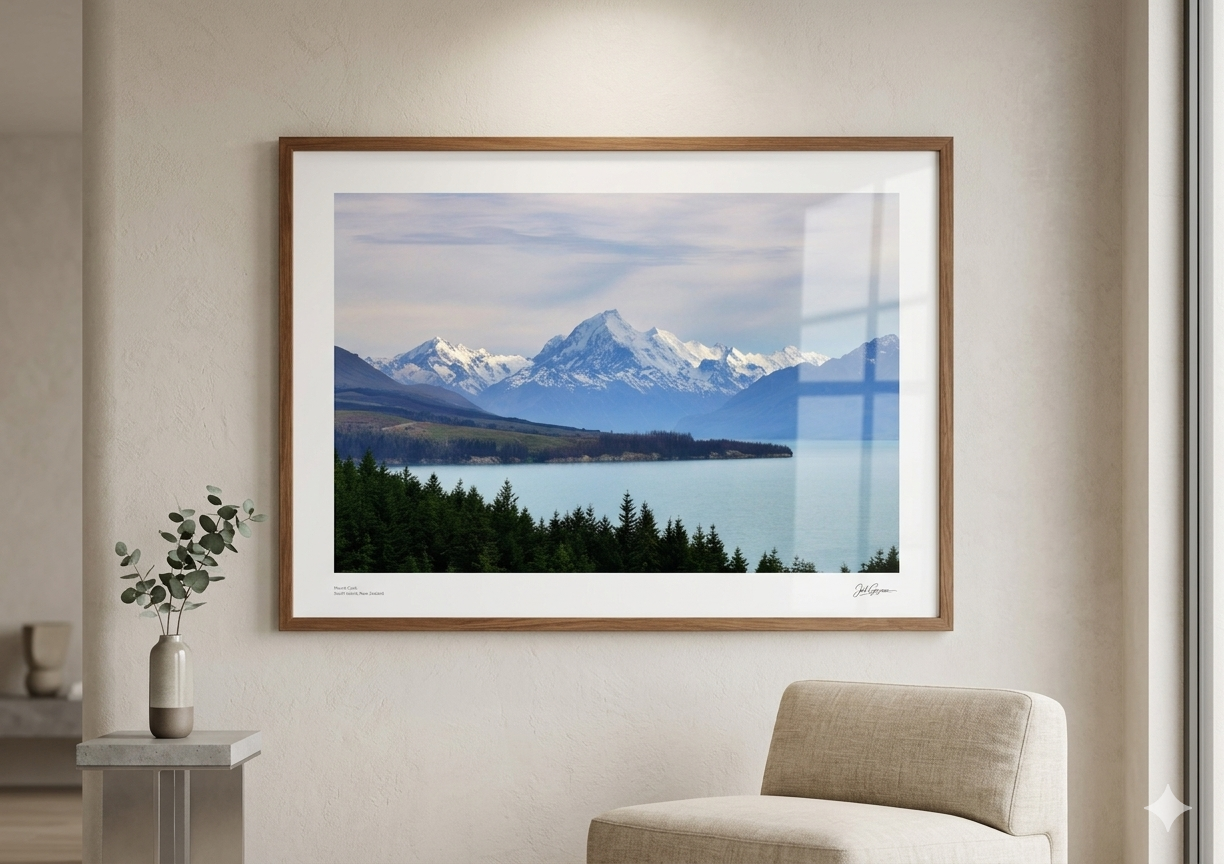 Mount Cook | New Zealand Scenic Series | Lake Pukaki, South Island