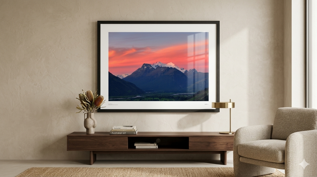 Sky on Fire | New Zealand Scenic Series | Glenorchy, South Island