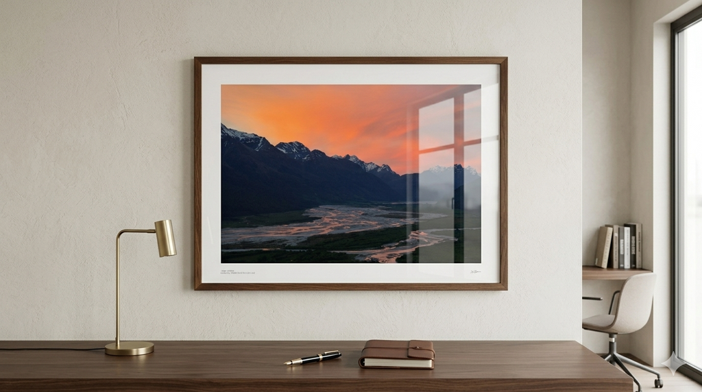 Liquid Embers | New Zealand Scenic Series | Glenorchy, South Island