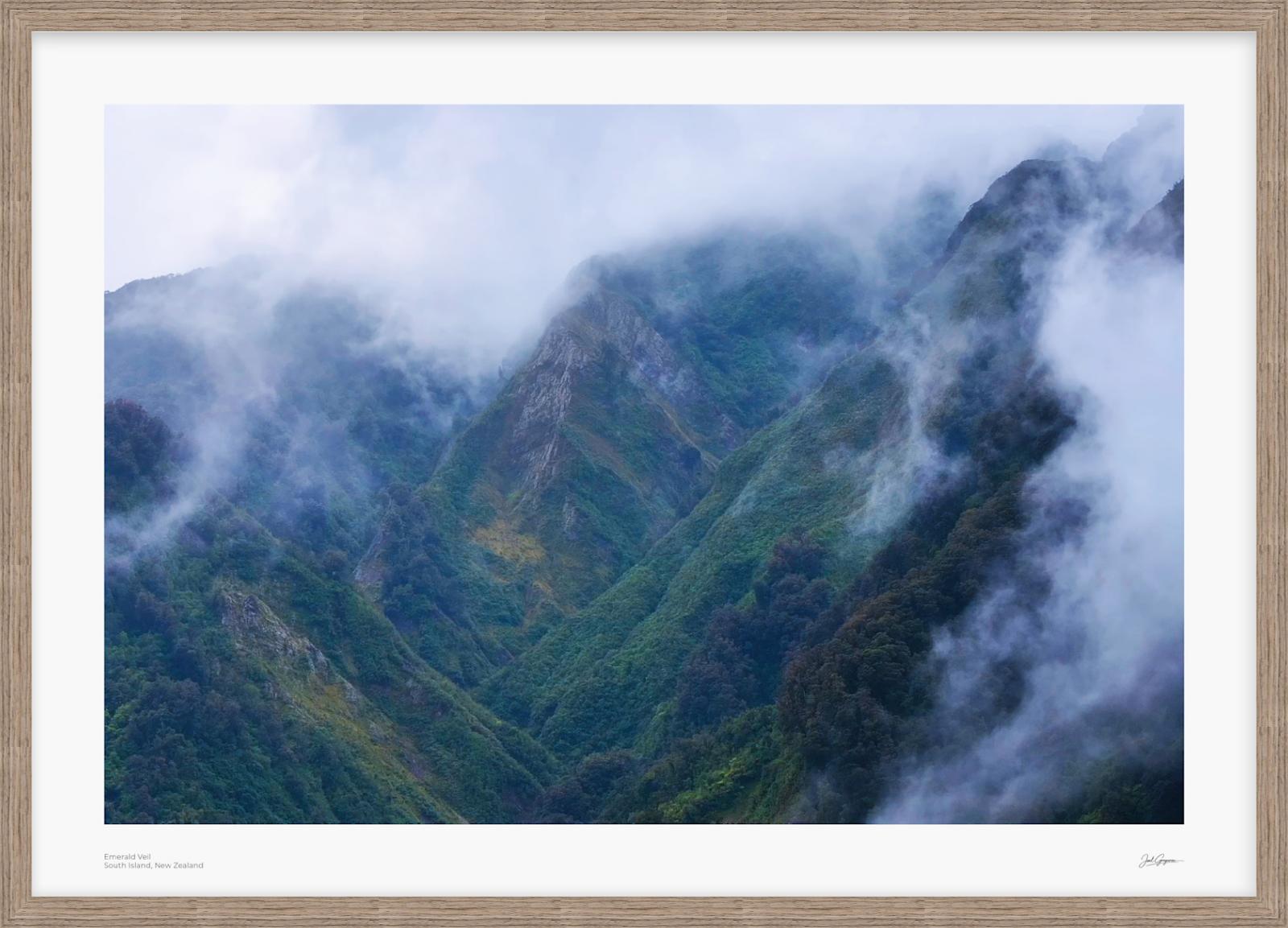 Emerald Veil | New Zealand Scenic Series | South Island