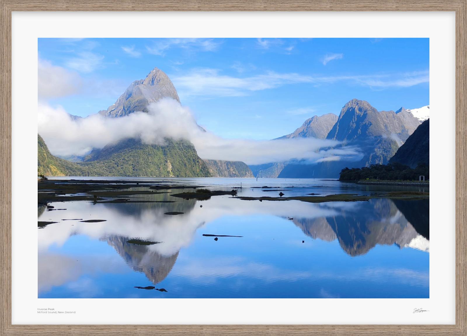 Inverse Peak | New Zealand Scenic Series | Milford Sound, South Island