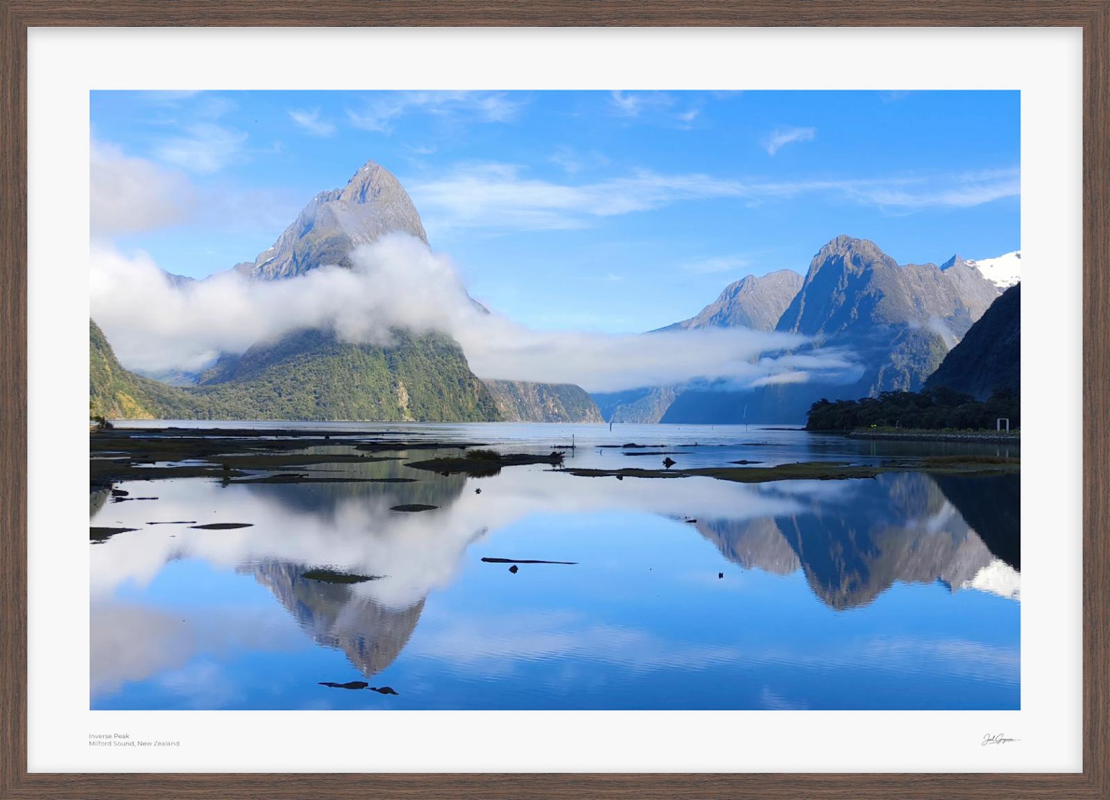 Inverse Peak | New Zealand Scenic Series | Milford Sound, South Island