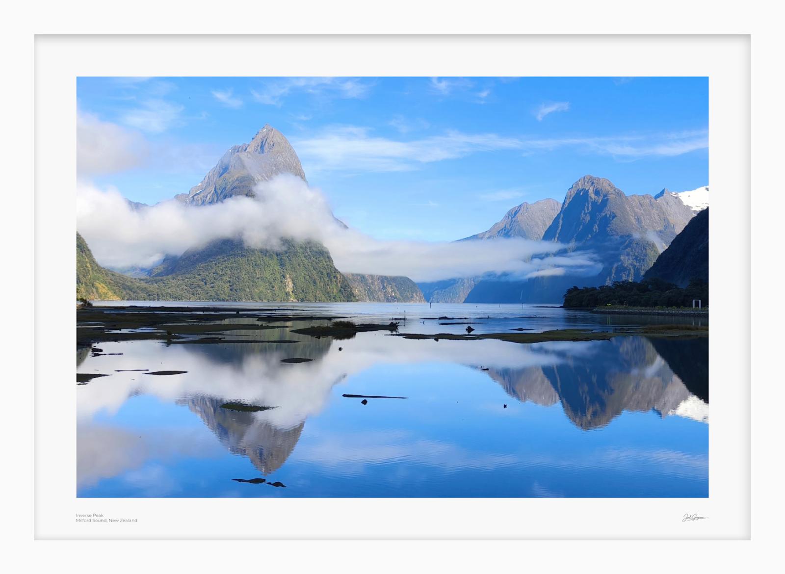 Inverse Peak | New Zealand Scenic Series | Milford Sound, South Island