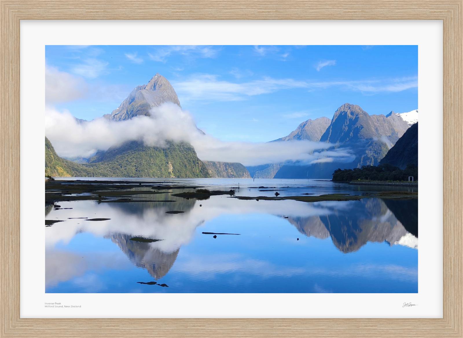 Inverse Peak | New Zealand Scenic Series | Milford Sound, South Island