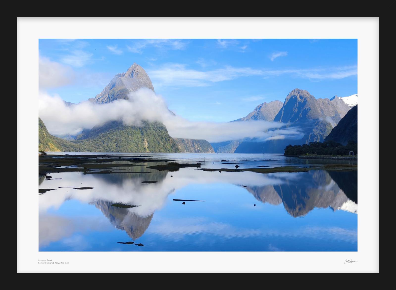 Inverse Peak | New Zealand Scenic Series | Milford Sound, South Island