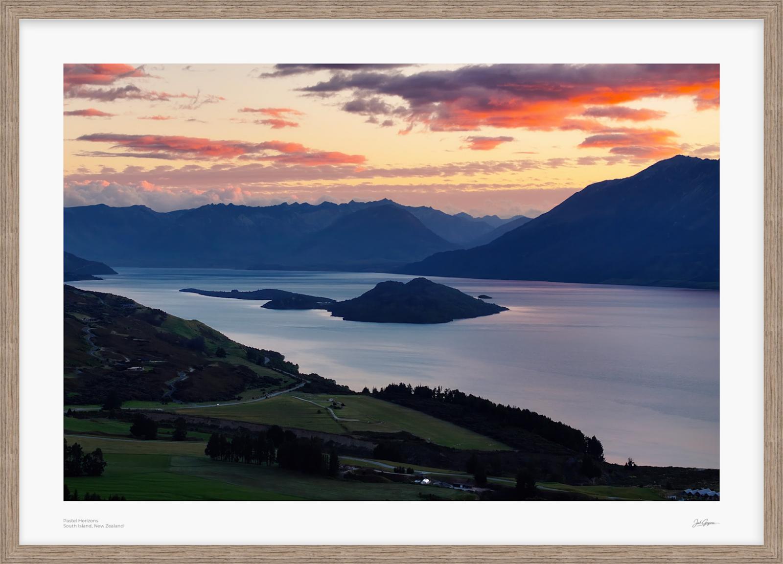 Pastel Horizons | New Zealand Scenic Series | Wawahi Waka, South Island