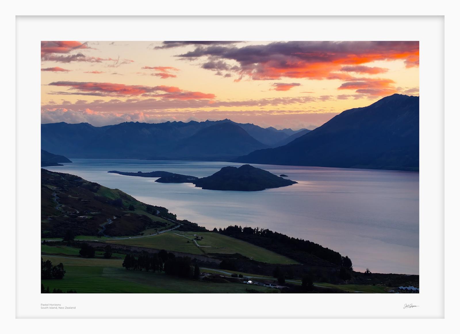 Pastel Horizons | New Zealand Scenic Series | Wawahi Waka, South Island