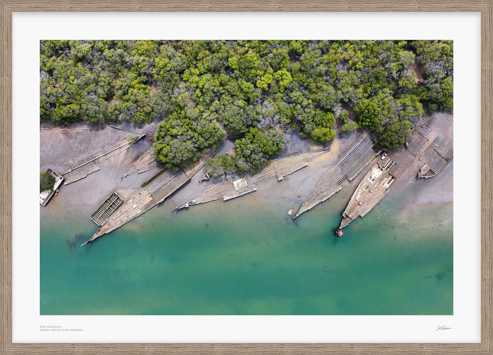 Ship Graveyard | Garden Island, SA